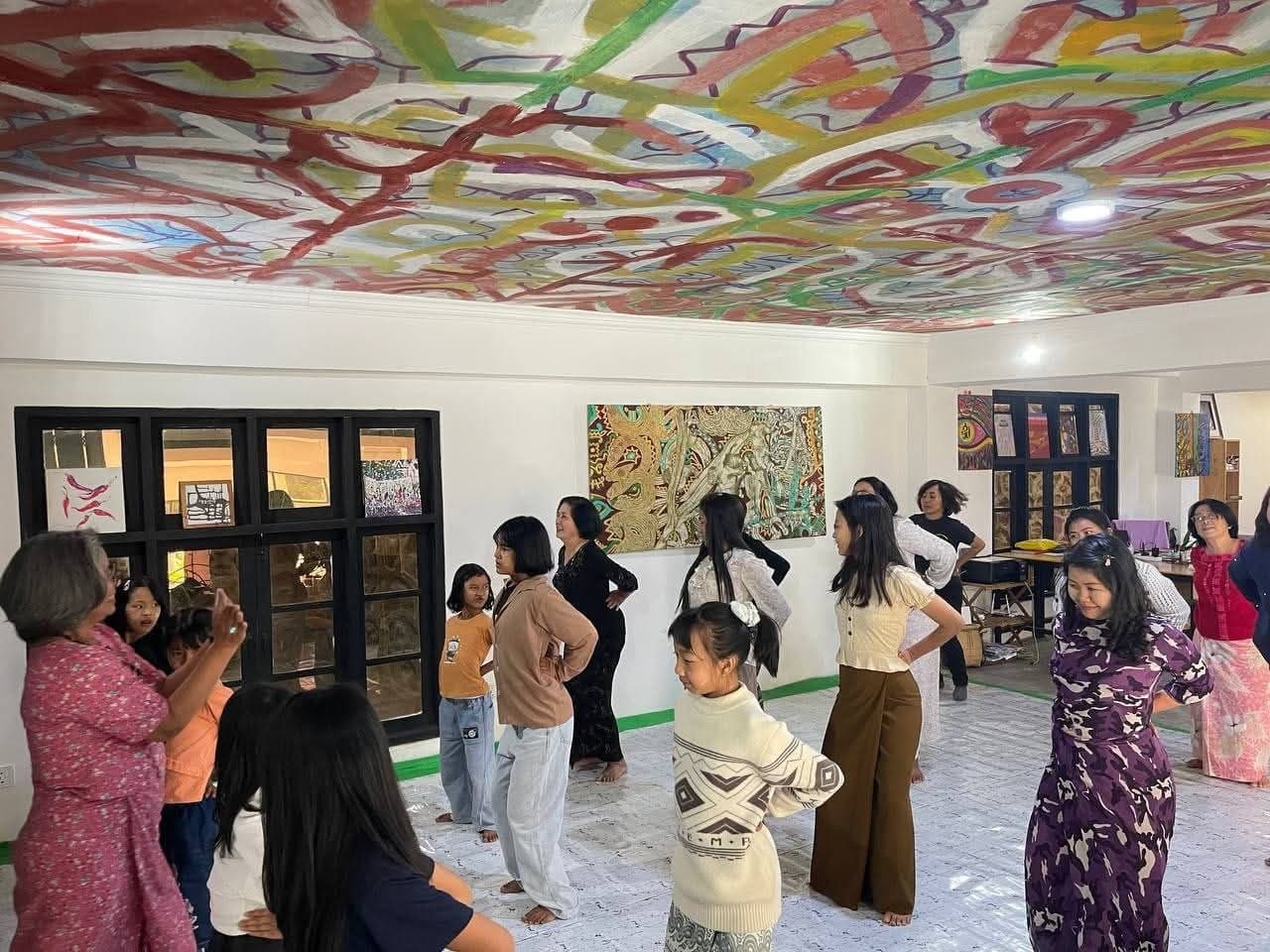 Myanmar Dance Class (Kabyar Lut – Level 1)